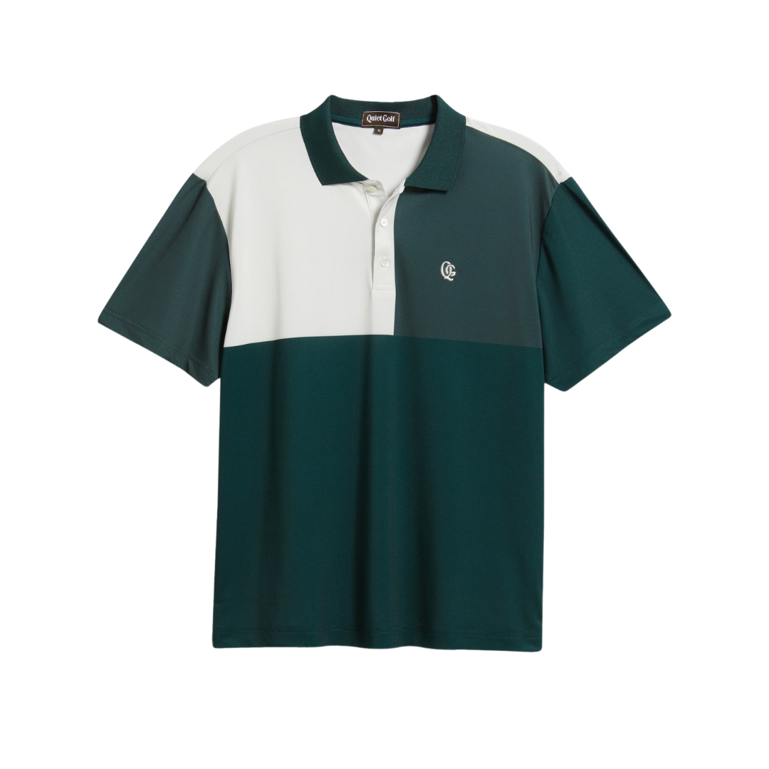 QUIET GOLF - QUIET GOLF Men's Monogram Swatch Polo - The Agora Bangkok